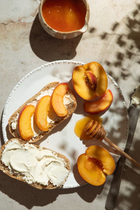 Camera capturing food content during a Frame 43 production